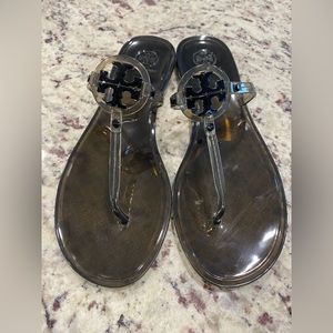 TORY BURCH Smoke Mini Miller Flat Sandal